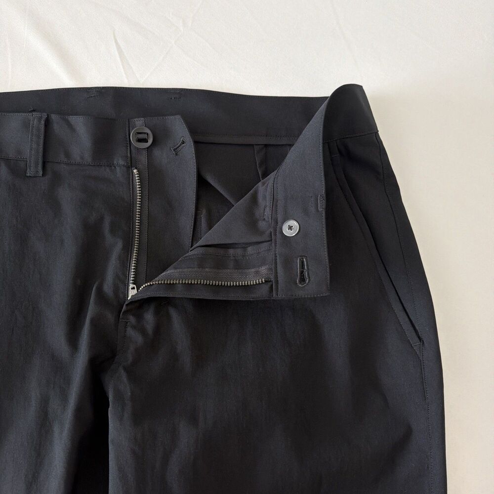 Lululemon Pants Mens Sz 34 Black ABC Slim Tapered Twill Performance Trousers - Picture 9 of 16